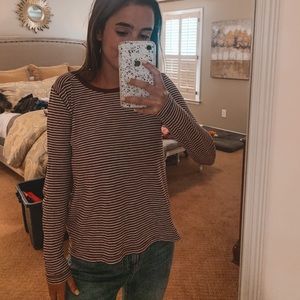 madewell striped tee